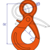 TOYO HSE EYE SAFETY HOOK drawing